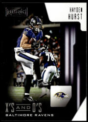 Panini 2018 Panini Playbook X's and O's #38 Hayden Hurst
