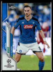 Topps 2019 Topps Chrome UEFA Champions League Blue #41 Fabián Ruiz 096/150