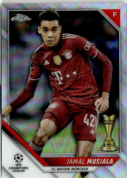 Topps 2021-22 Topps Chrome UEFA Champions League Refractor #69 Jamal Musiala
