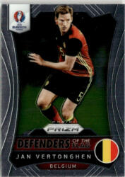 Panini 2016 Panini UEFA Euro Prizm Defenders of the Flag #2 Jan Vertonghen