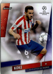 Topps 2019-20 Topps Finest UEFA Champions League Refractor #36 Koke
