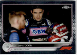 Topps 2022 Topps Chrome Formula 1 F1 DRIVERS #42 Esteban Ocon