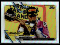 Topps 2021 Topps Chrome Formula 1 Racing Refractor #153 Sergio Perez