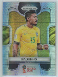 Panini 2017-18 Panini Prizm World Cup Soccer Base Hyper #29 Paulinho