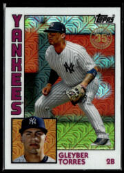 Topps 2019-2020 Topps Chrome Silver #T84-21 Gleyber Torres