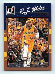 Panini 2016-17 Donruss Basketball Base #95 C. J. Miles