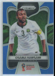 Panini 2017-18 Panini Prizm World Cup Soccer Base Blue #175 Osama Hawsawi 077/199