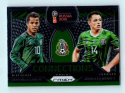 Panini 2017-18 Panini Prizm World Cup Soccer Base #C-12 Giovani Dos Santos / Javier Hernandez