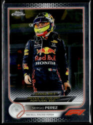 Topps 2022 Topps Chrome Formula 1 Racing GRAND PRIX DRIVER OF THE DAY #175 Sergio Perez