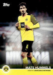 Topps 2021 Topps Borussia Dortmund Trading Cards Set Team Squad #BVB. MH Mats Hummels