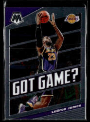 Panini 2019-20 Panini Mosaic Got Game? #7 LeBron James