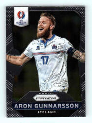 Panini 2016 Panini Uefa Euro Prizm Base #112 Aron Gunnarsson