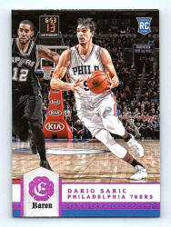 Panini 2016-17 Excalibur Base Baron #135 Dario Saric RC