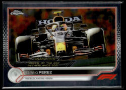 Topps 2022 Topps Chrome Formula 1 GRAND PRIX DRIVER OF THE DAY #184 Sergio Perez