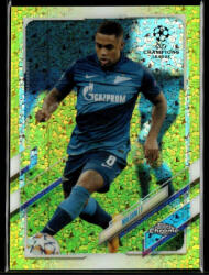 Topps 2020-21 Topps Chrome UEFA Champion’s League Yellow Mini-Diamond Refractor #41 Malcom 265/299