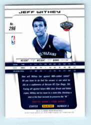 Panini 2013-14 Panini Prizm Base #296 Jeff Whithey RC