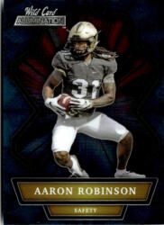 Wild Card 2021 Wild Card Alumination Black #ABC-70 Aaron Robinson