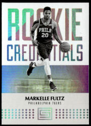 Panini 2017-18 Panini Status Rookie Credentials #21 Markelle Fultz