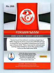 Panini 2017-18 Panini Prizm World Cup Soccer Base #288 Ferjani Sassi
