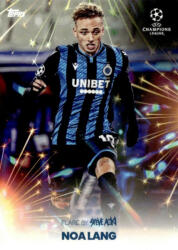 Topps 2021 Topps Football Festival by Steve Aoki UEFA Champions League Flare #NL Noa Lang