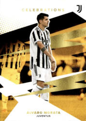 Topps 2021 Topps Juventus FC Trading Cards Set Celebrations #39 Álvaro Morata