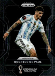 Panini 2022 Panini Prizm World Cup #12 Rodrigo de Paul
