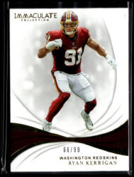 Panini 2019 Panini Immaculate Collection #100 Ryan Kerrigan 66/99