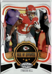 Panini 2020 Panini Certified Seal of Approval 0 #SA-TH Tyreek Hill