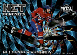 Upper Deck 2020 Skybox Metal Universe Net Deposits #ND-5 Alexander Romanov