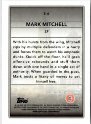 Topps 2022-23 Bowman Chrome University Skyscraping #S-6 Mark Mitchell