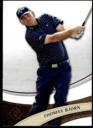Upper Deck 2014-15 SP Authentic #44 Thomas Bjorn