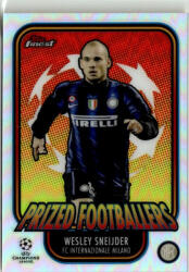 Topps 2020-21 Topps Finest UEFA Champions League Prized Footballers #PF-WS Wesley Sneijder