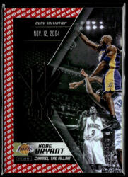 Panini 2015 Panini Kobe HeroVillain - Red MVP Channel the Villain # 10 Kobe Bryant