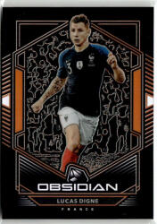 Panini 2019-20 Panini Obsidian Orange #44 Lucas Digne 08/25