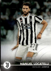 Topps 2021 Topps Juventus FC Trading Cards Set #24 Manuel Locatelli