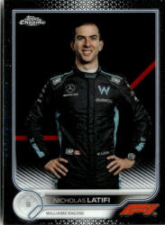 Topps 2022 Topps Chrome Formula 1 Racing #51 Nicholas Latifi