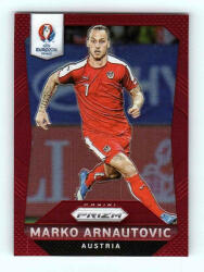 Panini 2016 Panini Uefa Euro Prizm Red Prizms #83 Marko Arnautovic 059/149