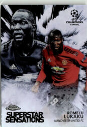 Topps 2018-19 Topps UEFA Champions League Chrome Superstar Sensations #SS-RLU Romelu Lukaku