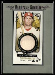Topps 2021-22 Topps Allen and Ginter Mini Framed Relics #MFR-PG Paul Goldschmidt