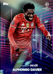 Topps 2021 Topps Football Festival by Steve Aoki UEFA Champions League Soundwave #AD Alphonso Davies