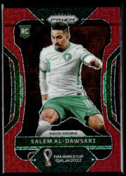 Panini 2022 Panini Prizm World Cup Red Mojo Prizm #215 Salem Al-Dawsari 97/99