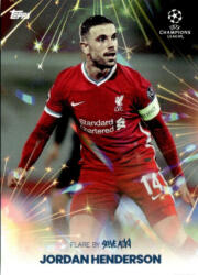 Topps 2021 Topps Football Festival by Steve Aoki UEFA Champions League Soundwave #JH Jordan Henderson