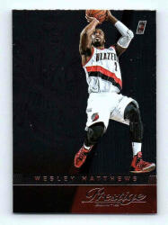 Panini 2014-15 Panini Prestige Plus Base #143 Wesley Matthews