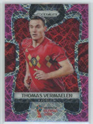 Panini 2017-18 Panini Prizm World Cup Soccer Base Pink Lazer #18 Thomas Vermaelen 36/40