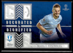 Topps 2015 Topps UEFA Champions League Showcase Decorated and Dignified #DD-MR Markus Rosenberg