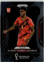 Topps 2022 Panini Prizm World Cup #13 Albert Sambi Lokonga