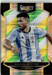 Panini 2016-17 Panini Select Terrace Multi-Color Prizm #19 Sergio Aguero