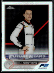 Topps 2022 Topps Chrome Formula 1 Refractor F2 DRIVERS #84 Marcus Armstrong