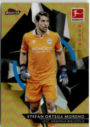 Topps 2020-21 Topps Finest Bundesliga Gold Refractor #17 Stefan Ortega 16/50