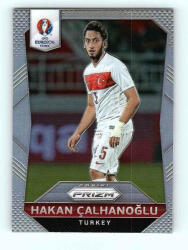 Panini 2016-17 Panini Uefa Euro Prizm Base Silver Prizms #205 Hakan Calhanoglu